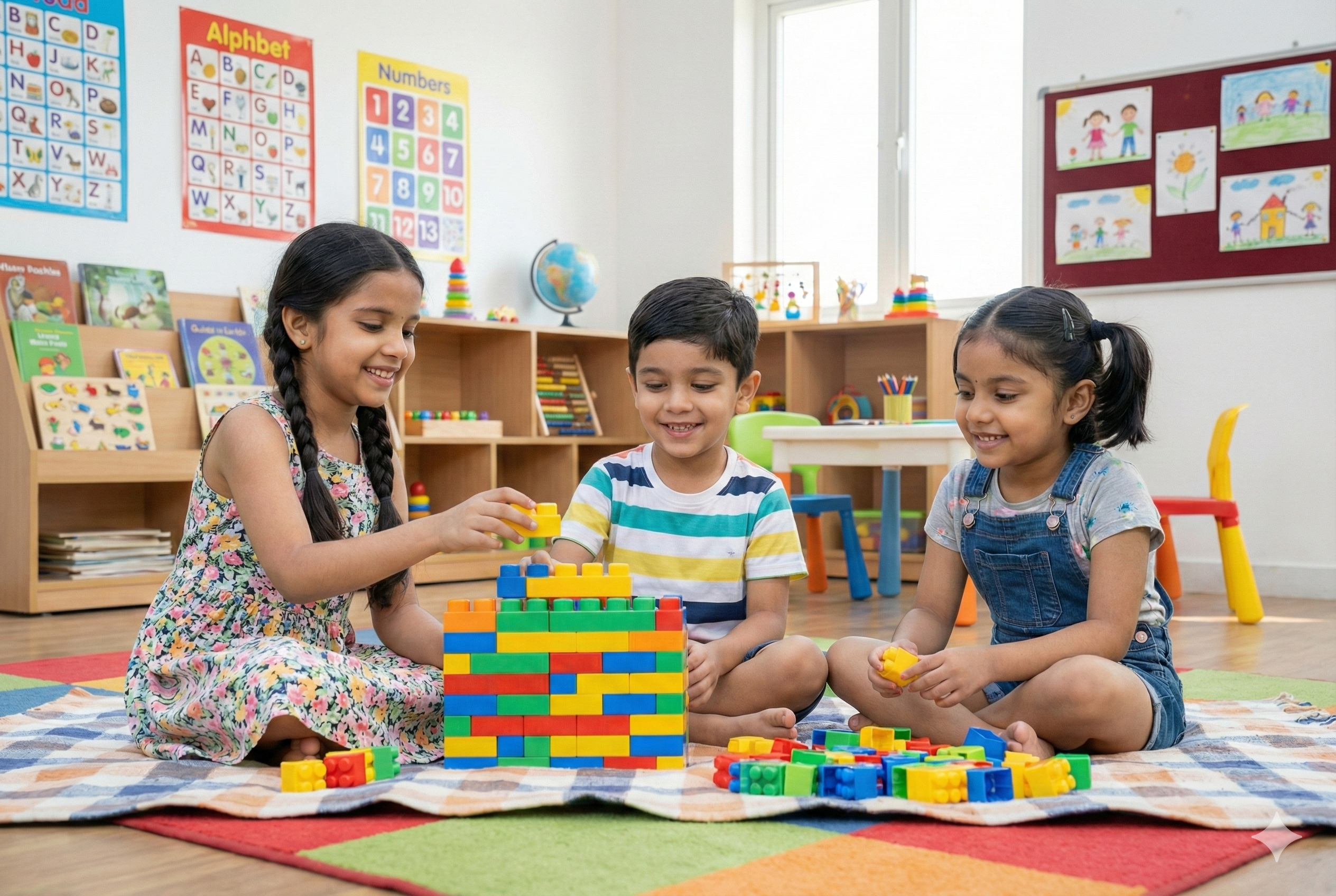 Children learning together